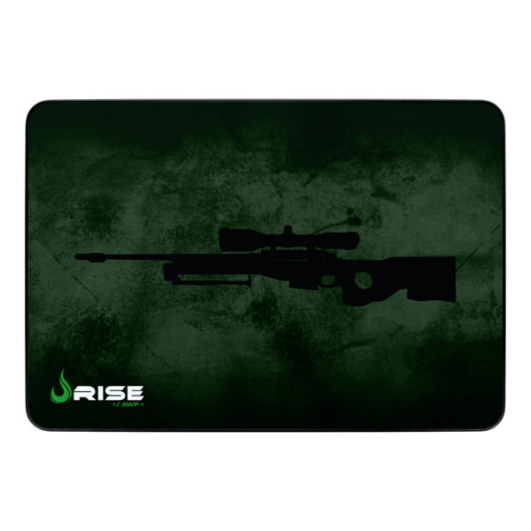 Mouse Pad Gamer Sniper Verde Grande 42x29 Cm | Rise Mode